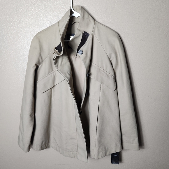 Mango MNG Womens Tan Utility Jacket-Size M (NWT) - Picture 8 of 13